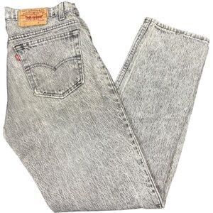 Vintage Levi’s 505 Acid Wash Straight Leg Jeans